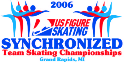 Logo for 2006 US Synchronized Team Skating Championship competition